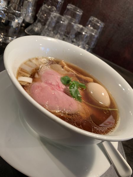 「地鶏丹波黒どり醤油らあめん」@KaneKitchen Noodlesの写真