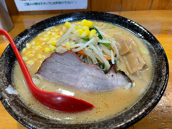 「【限定】3種の味噌ラーメン850円」@麺屋 むじゃきの写真