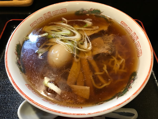 「しょうゆラーメン　700円」@はるき茶屋の写真