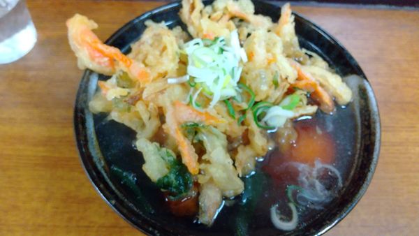 「天玉そば550円」@池尻蕎麦の写真