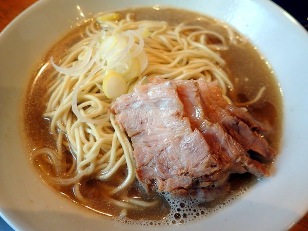 「肉そば・中」@自家製麺 伊藤の写真