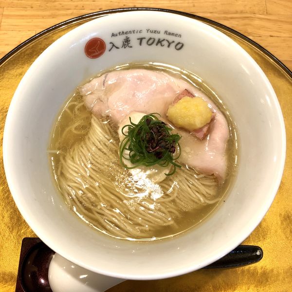 「柚子塩らぁ麺 ￥900」@入鹿（IRUCA）-Tokyo-の写真