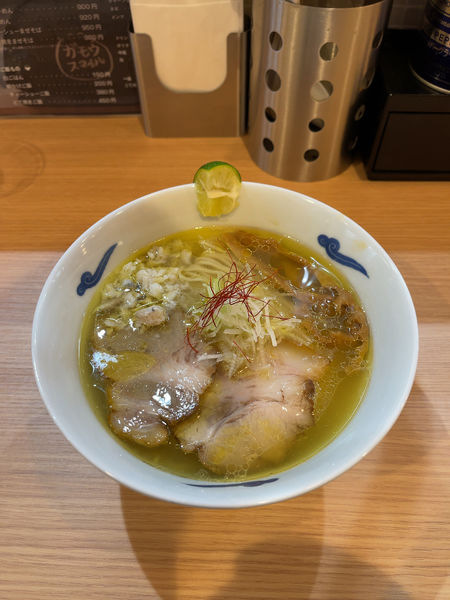 「塩らーめん（920円）」@RAMEN ガモウスマイルの写真