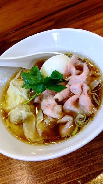 「特製海老蟹らーめん　1000円」@肉と魚と酒 和楽の写真