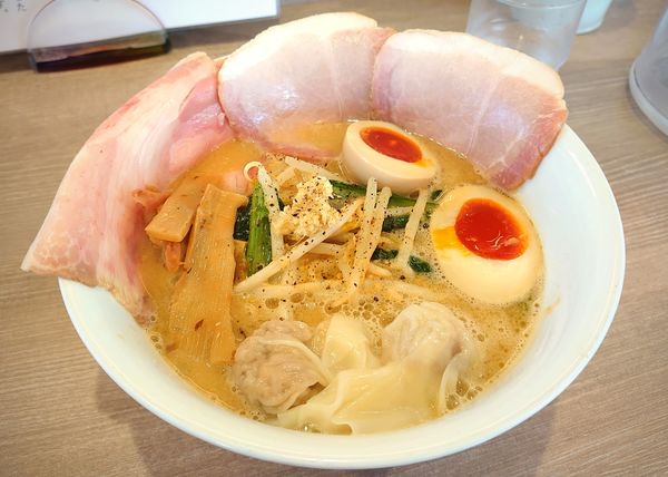 「特製味噌白湯らーめん」@中華そば 和渦 TOKYOの写真