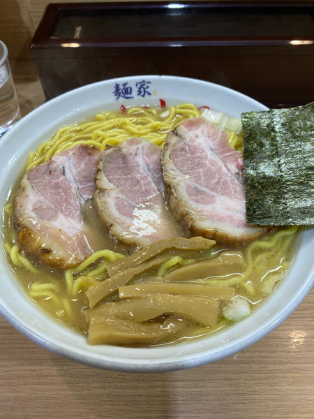「チャーシューら〜麺➕大盛➕麺固」@麺家 いし川の写真