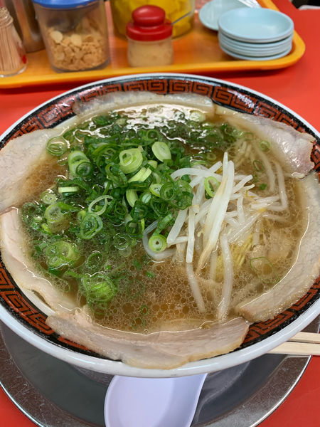 「中華そば　大盛」@もっこす 石屋川店の写真