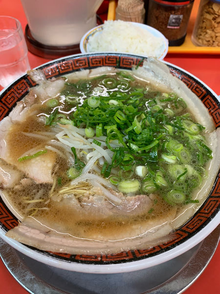 「中華そば　大盛」@もっこす 石屋川店の写真