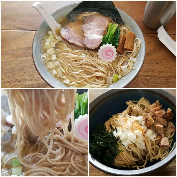 「だしそば(しお)＆和え玉1玉」@だし・麺 未蕾の写真