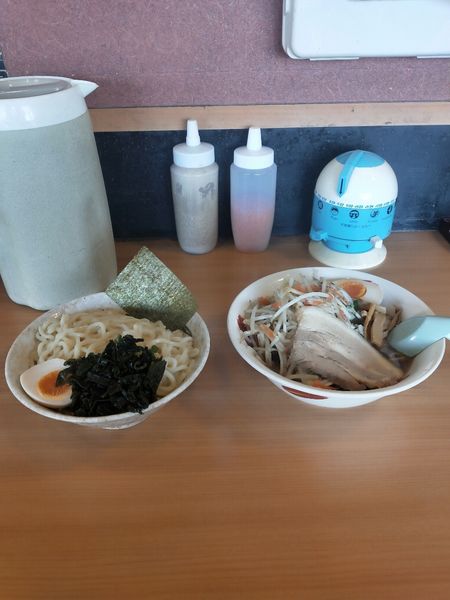 「野菜しょうゆもりそば」@東池袋大勝軒 うさぎ家の写真