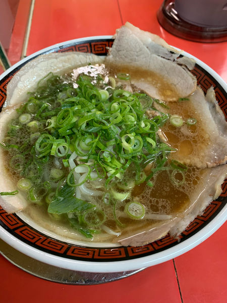 「中華そば（大盛）」@もっこす 石屋川店の写真