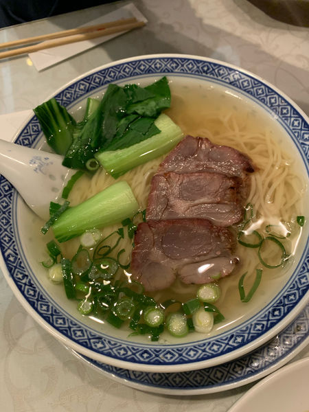 「チャーシューメン」@広東料理 順徳の写真