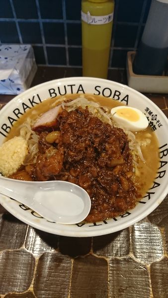 「豚そば」@茨城豚そば 特龍 本店の写真