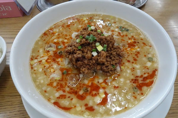 「担々麺(白)」@中華食堂 熊谷の写真