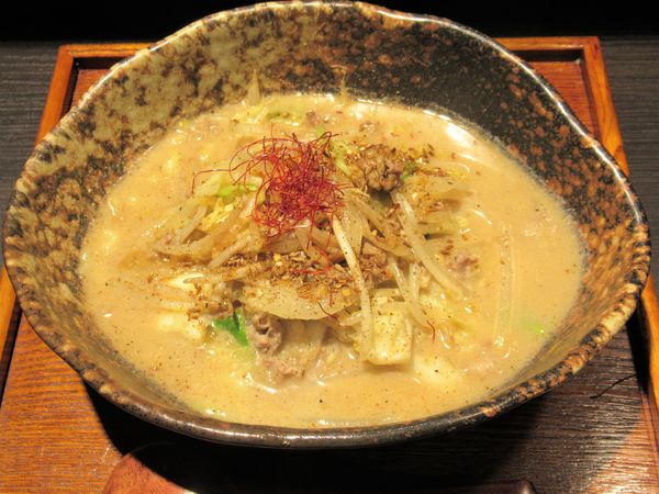 「熟成白味噌ラーメン（890円）」@札幌味噌ラーメン ひつじの木 大森店の写真