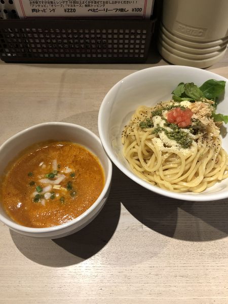 「つけ麺ロッソ(並200g)880円」@ajito ismの写真