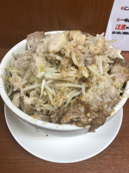 「大ラーメン（麺固め）」@麺や 希 御徒町店の写真