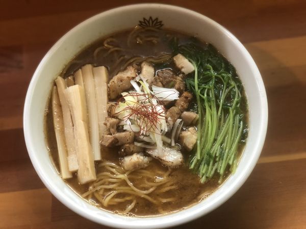 「濃い目焼き干し醤油」@らぁめん 翠蓮の写真