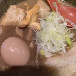 煮干しらーめん　味玉トッピング