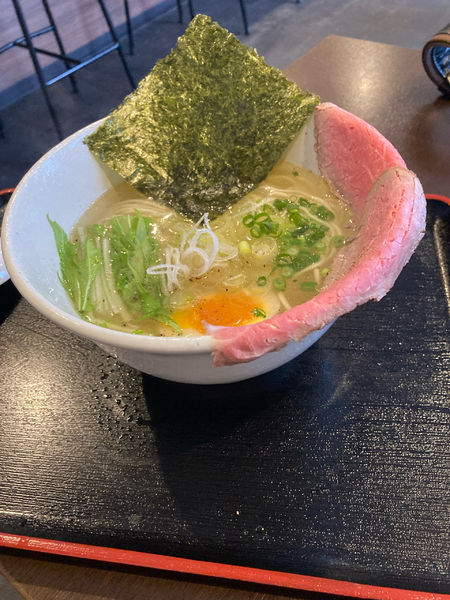 「短角牛ラーメン　塩」@麺屋 小野万の写真