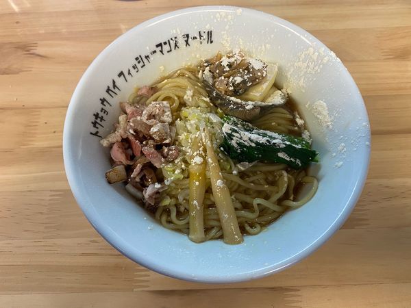 「醤油まぜそば」@Tokyo Bay Fisherman's noodleの写真