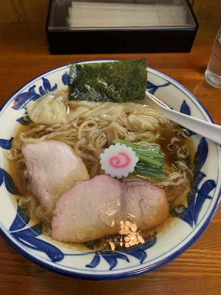 「中華そば」@手打ち中華そば 竹の助の写真