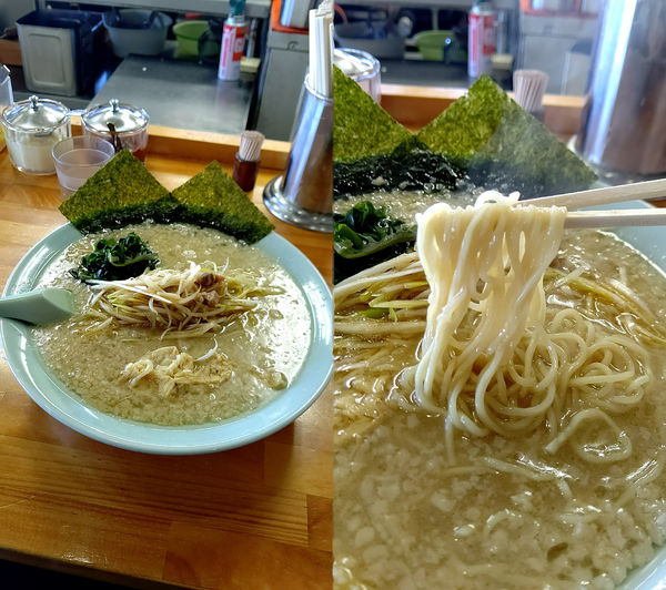 「『正油ネギラーメン+中盛(¥800+100)』を油多めで…」@ラーメンショップ 足利50号店の写真