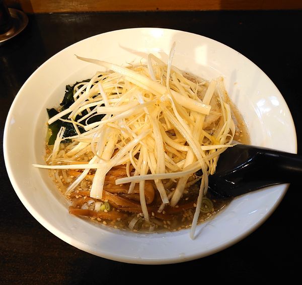 「馬鹿美味ラーメン塩ネギ(970円)」@ラーメン専門店 馬鹿美味の写真