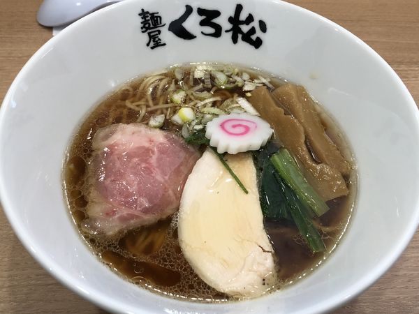 「醤油　￥８００」@麺屋くろ松の写真