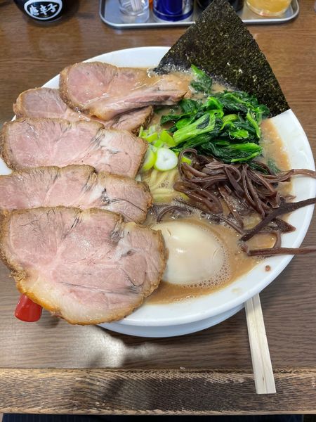 「チャーシューメン大盛」@うまいヨ ゆうちゃんラーメンの写真