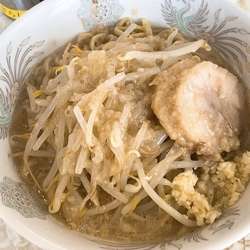 しおらーめん普通盛りニンニク少なめアブラ