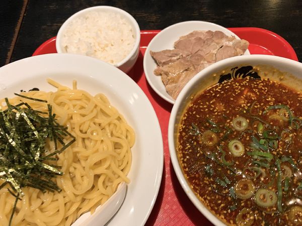 「辛つけ麺」@究極J’sラーメンの写真