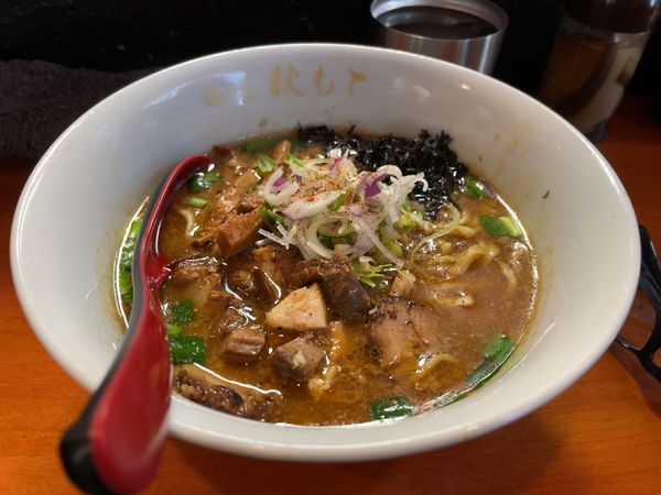 「味噌ラーメン」@麺処 秋もとの写真