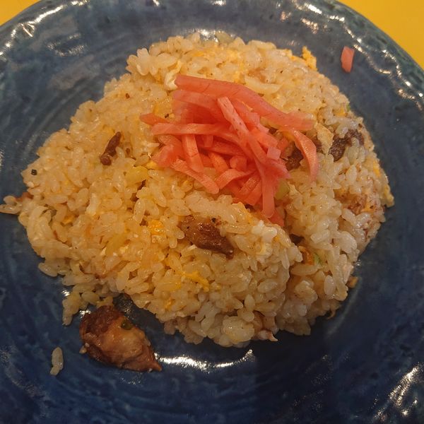 「塩タンメン肉入り649円、半炒飯275円」@松軒 中華食堂 千歳烏山店の写真