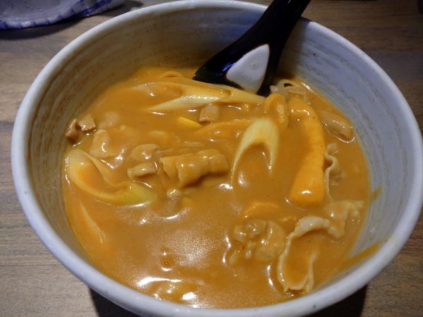 「カレーうどん（790円）」@でら打ちの写真