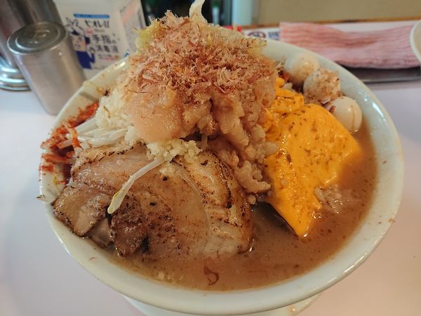 「ラーメン＋100㌘」@成蹊前ラーメン 吉祥寺の写真