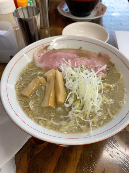 「こく煮干し　大盛」@中華そば 壇の写真