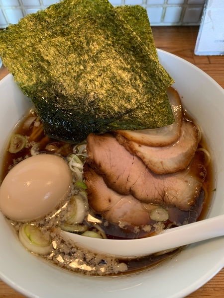 「特製醤油中華そば」@中華そば 閃の写真