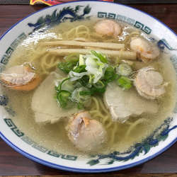 ホタテジオラーメン　900円