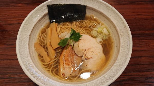 「煮干しそば　７８０円　※」@麺屋 ひな多の写真