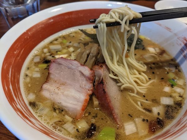 「味噌そば850円」@麺屋 悠の写真