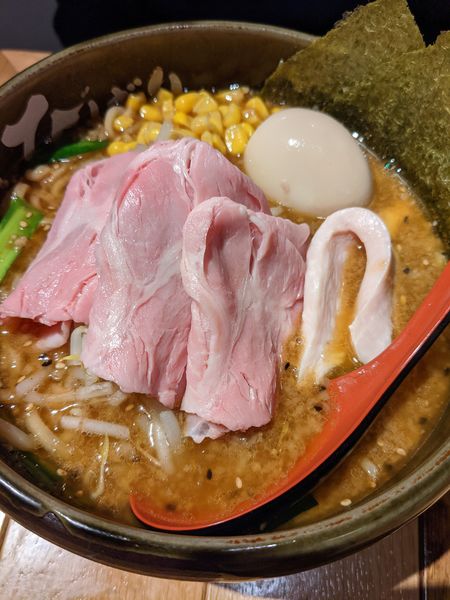 「特製味噌らーめん」@味噌らーめん 柿田川ひばり 恵比寿本店の写真