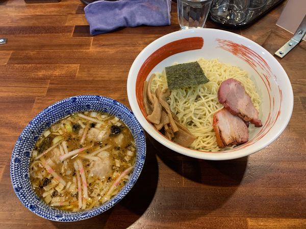 「味噌ワンタンつけ」@麺屋 悠の写真