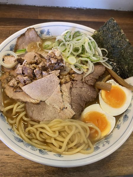 「2/9 肉の日限定　肉そば920」@たまがわやの写真