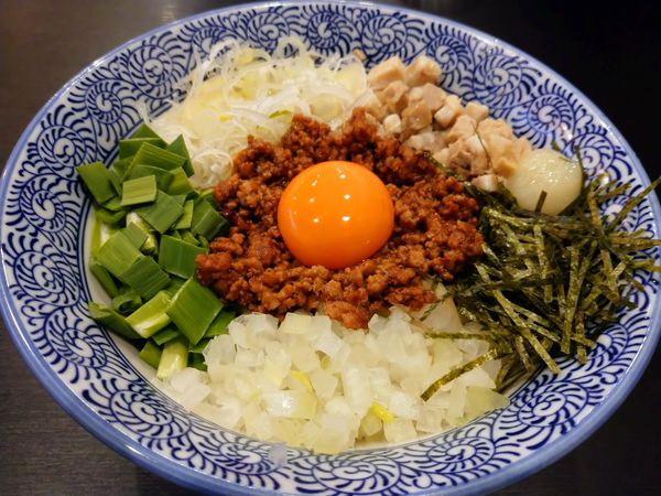 「台湾まぜそば並」@麺処 あら井の写真