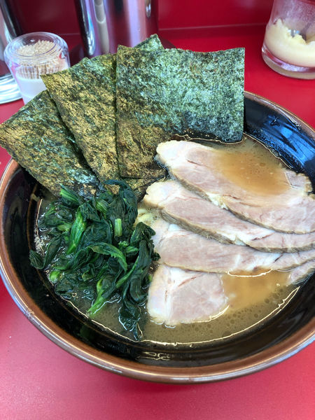 「ラーメン650円　チャーシュー増し200円」@横浜ラーメン 相馬家の写真