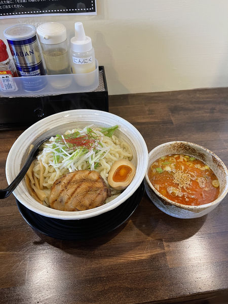 「坦々つけ麺大盛り」@麺屋 すがぞうの写真