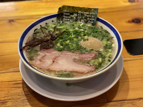 「ねぎラーメン」@博多長浜らーめん 田中商店の写真