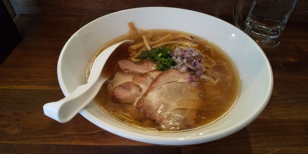 「醤油ラーメン」@鳥長水産の写真