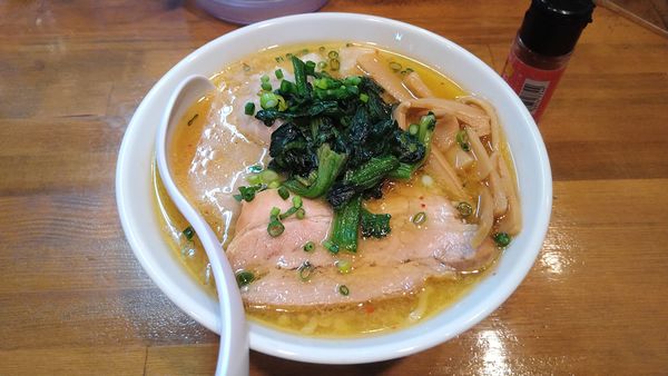 「【限定】貝出汁味噌らーめん¥800+ワンタン3個¥200-」@麺処ゆきちの写真